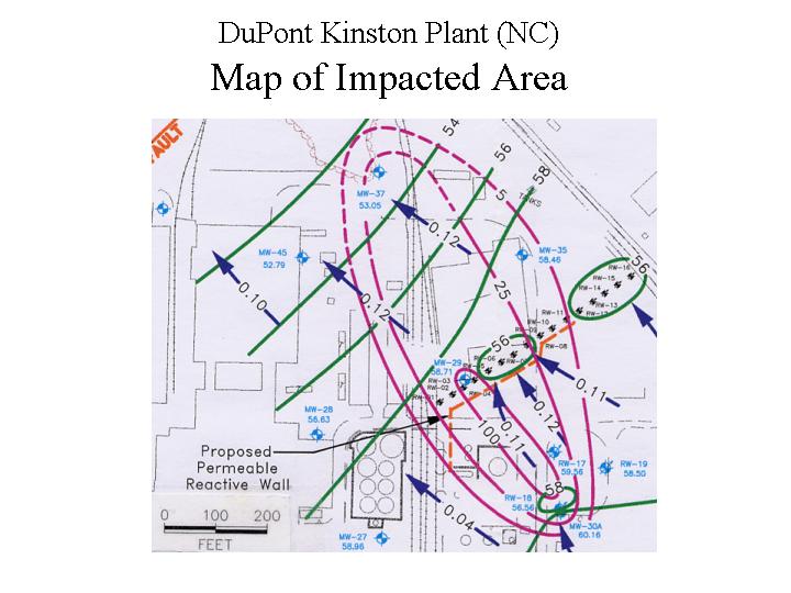 Map of Impacted Area