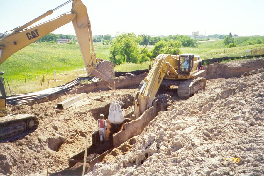 PRB system at F.E. Warren Air Force Base Spill Site 7 in Cheyenne, WY